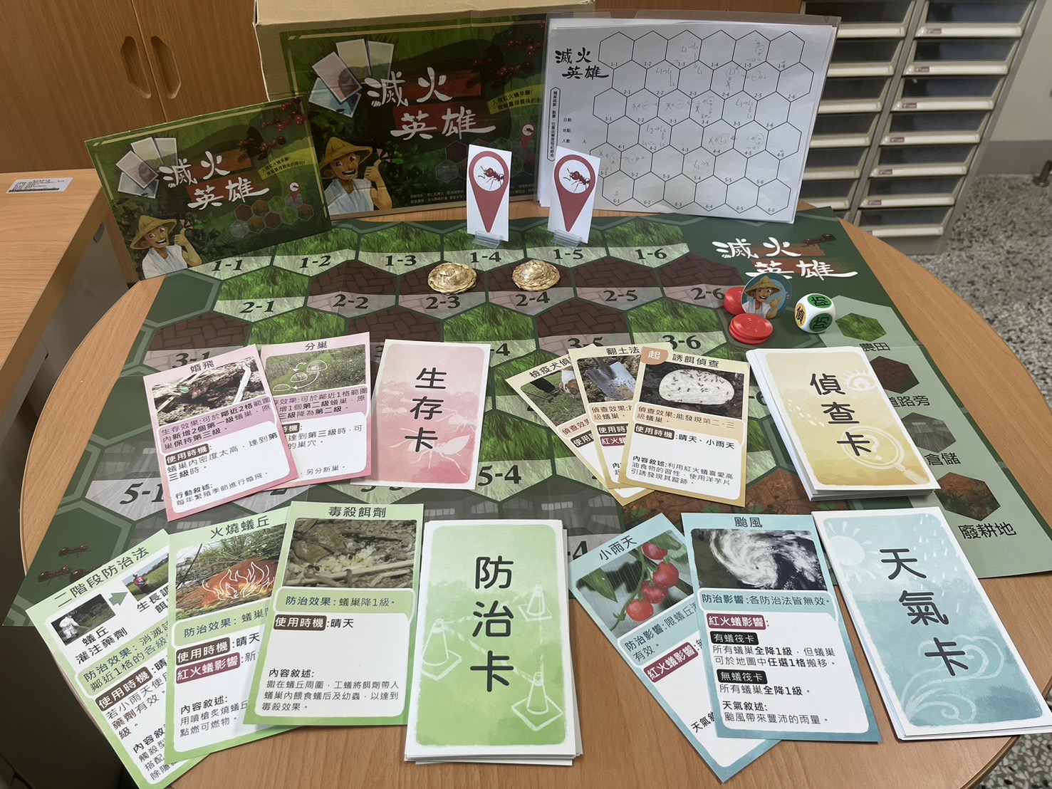 從被動到主動的科學學習-滅火英雄桌遊開發與應用